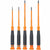 Klein Tools 85615INS Insulated Precision Screwdriver Set, 5-Piece