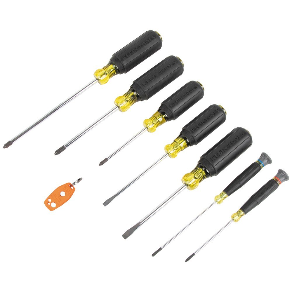 Klein 85808 All-Purpose Screwdriver Set, 8-Piece