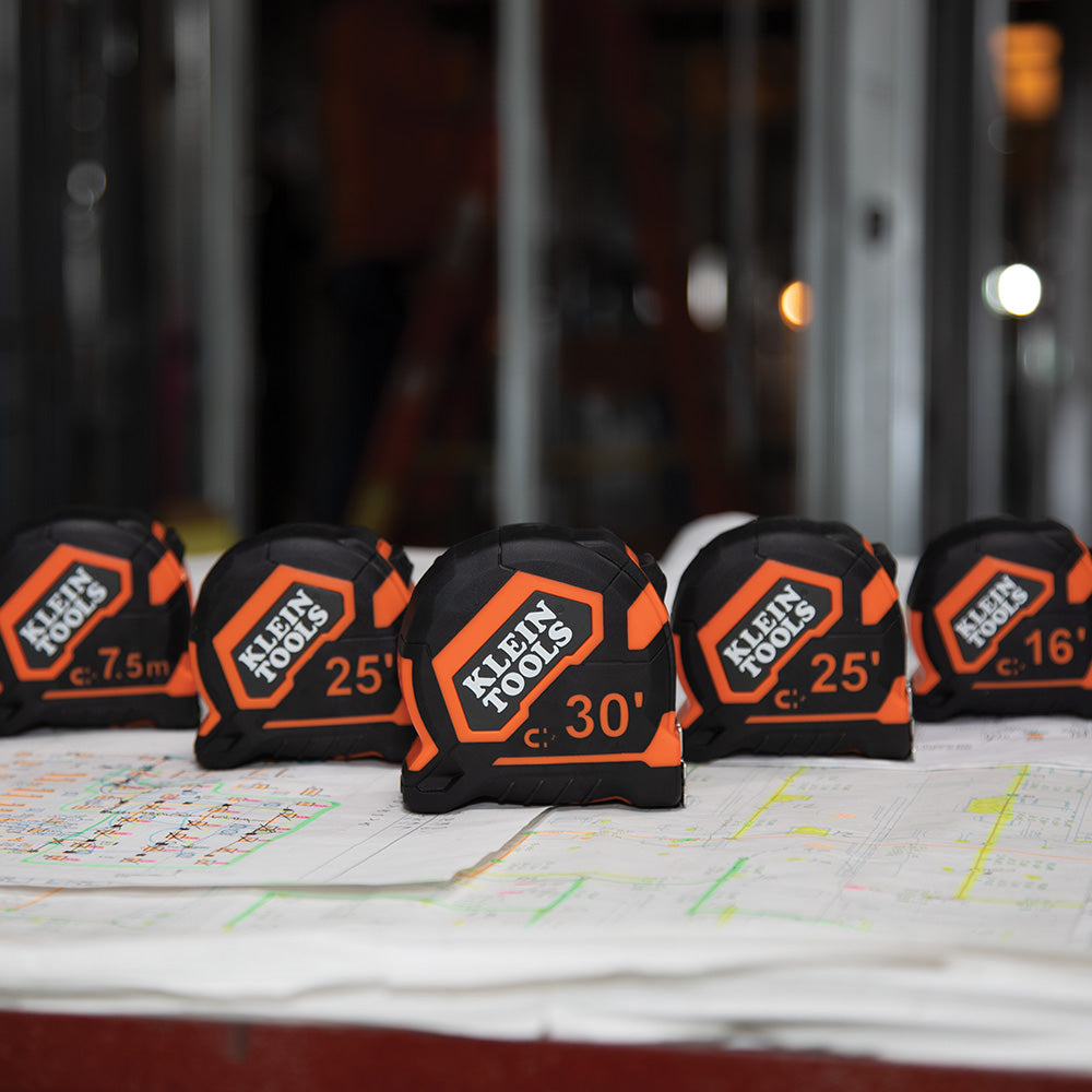 Klein 9230 30' Magnetic Double-Hook Tape Measure