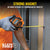 Klein 9235 Tape Measure, 35' Magnetic Double-Hook