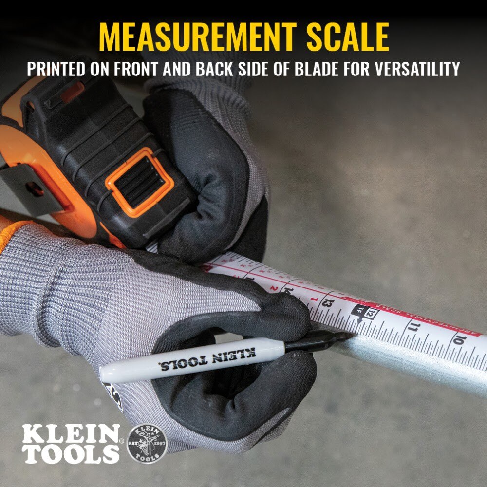 Klein 9235 Tape Measure, 35' Magnetic Double-Hook