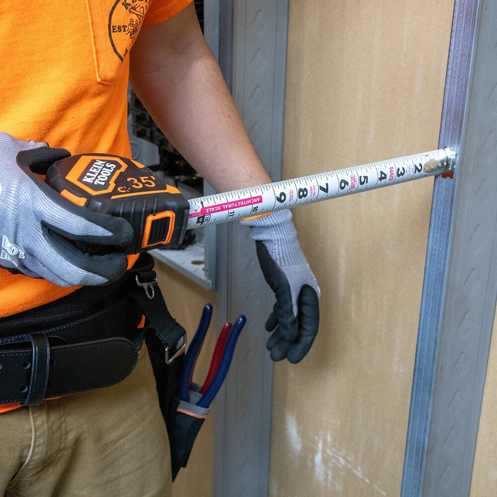 Klein 9235 Tape Measure, 35' Magnetic Double-Hook