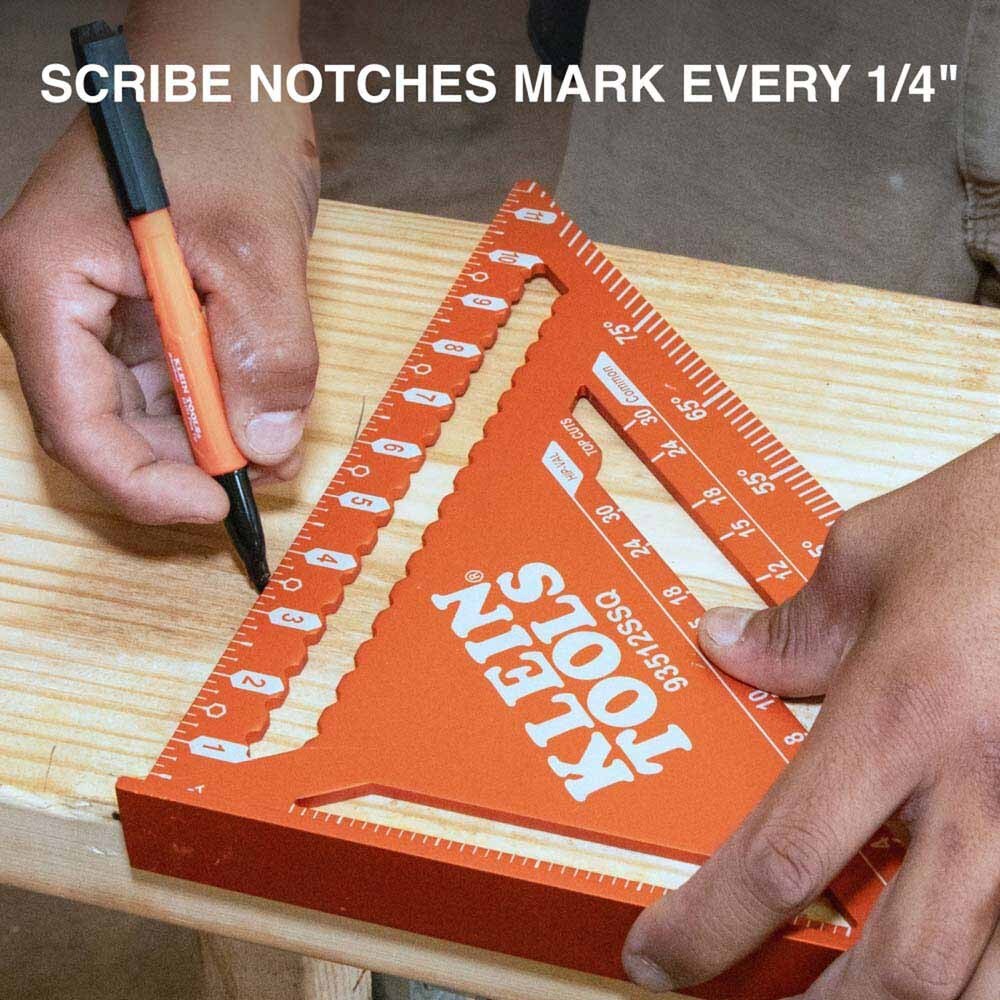 Klein 93512SSQ Rafter Square, 12-Inch