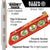 Klein Tools 935AB4V ACCU-BEND Level, 4 Vial