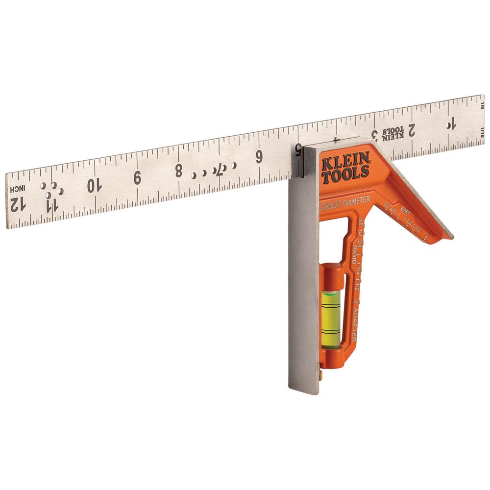Klein 935CSEL Electrician's Combination Square, 12-Inch
