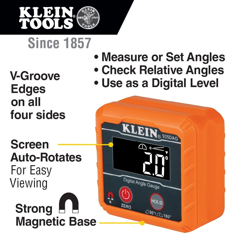 Klein 935DAG Digital Angle Gauge and Level