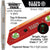 Klein 935RBLT Lighted Torpedo Billet Level, Rare Earth Magnet