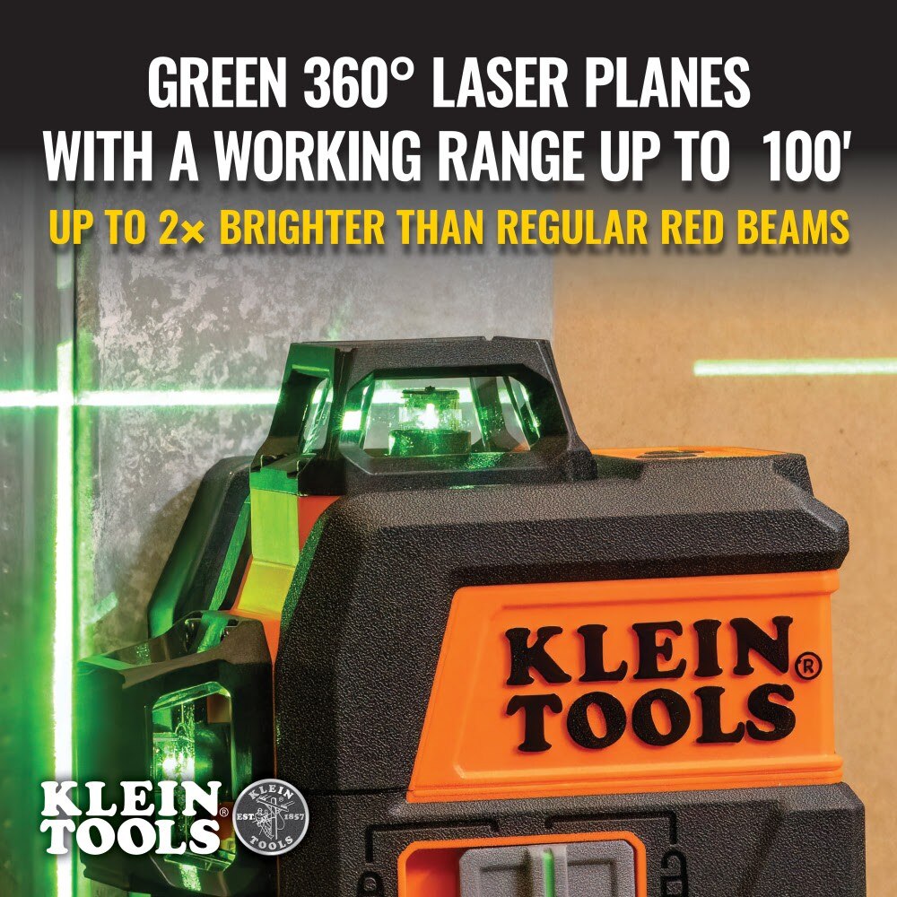 Klein 93CPLG Compact Green Planar Laser Level