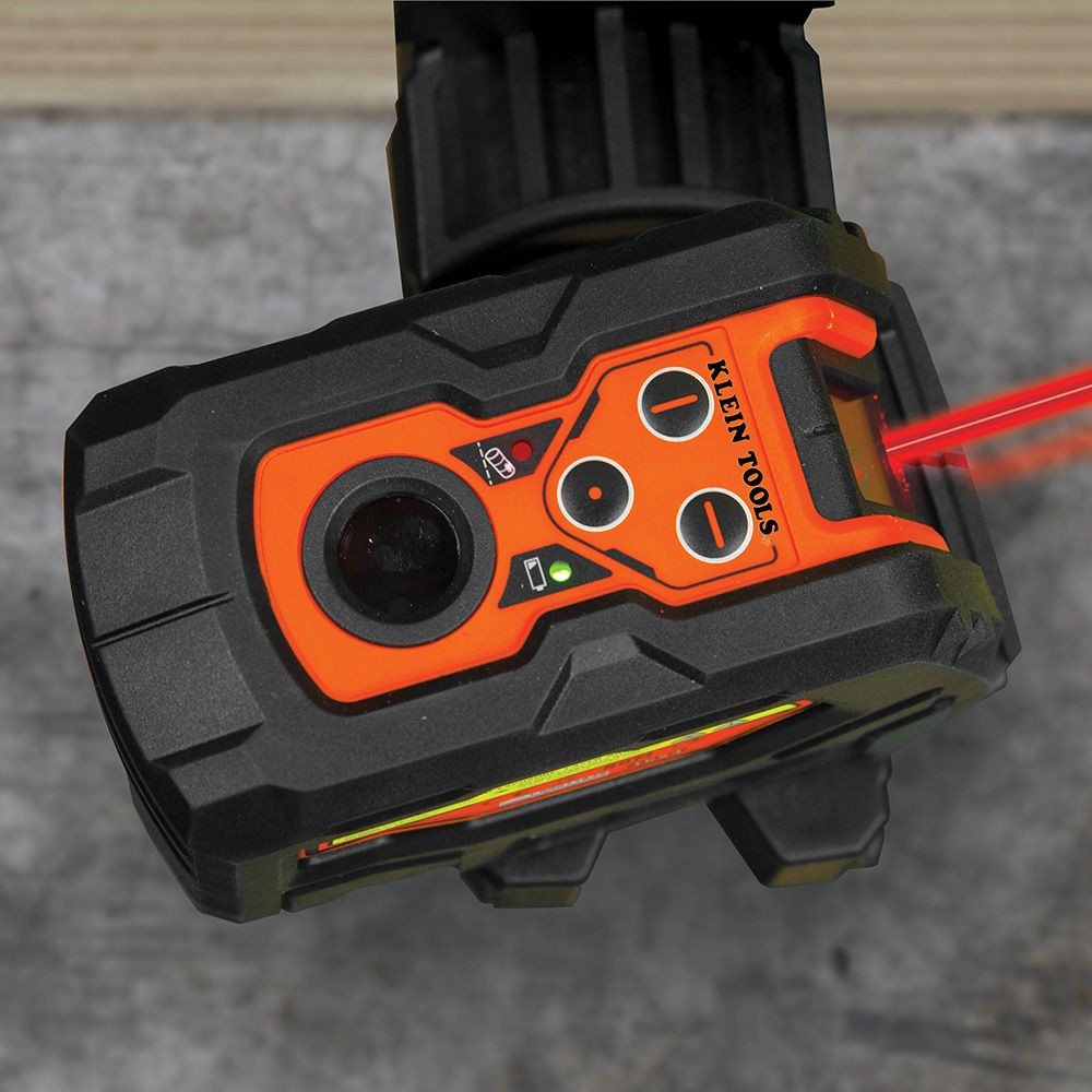 Klein 93LCLS Laser Level, Self-Leveling Cross-Line Level with Plumb Spot