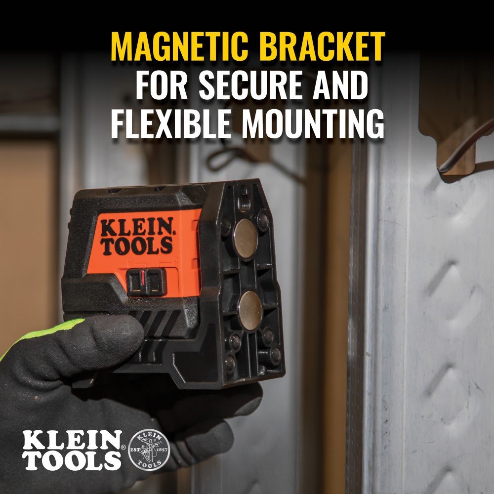 Klein 93MCLS Red Mini Cross-Line Laser Level
