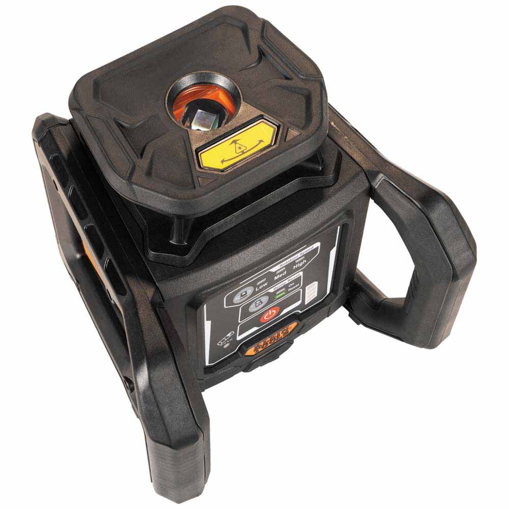 Klein 93RLS Green Rotary Laser Level, Self-Leveling with Plumb Spot and Tripod