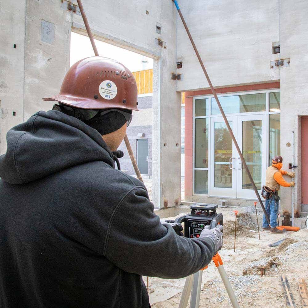 Klein 93RLS Green Rotary Laser Level, Self-Leveling with Plumb Spot and Tripod