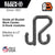 Klein BC311 2" Utility Bucket S-Hook