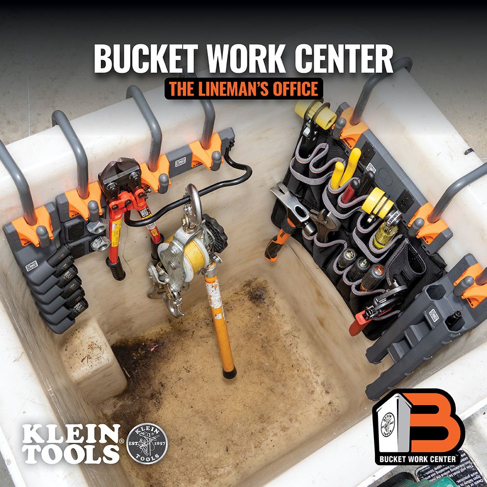 Klein BC311 2" Utility Bucket S-Hook