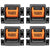 Klein BCRP02 Replacement Cartridges, Rail System, 4-Pack