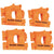Klein BCRP04 Cartridges, S-Hook, Rail System, 4-Pack