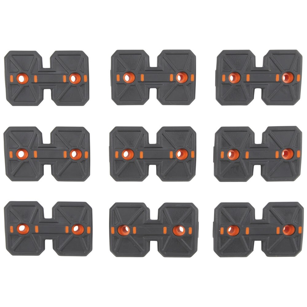 Klein BCRP05 Hard Tool Module Flaps, Rail System, 9-Pack