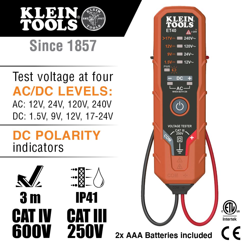 Klein CL220VP Premium Meter Electrical Test Kit