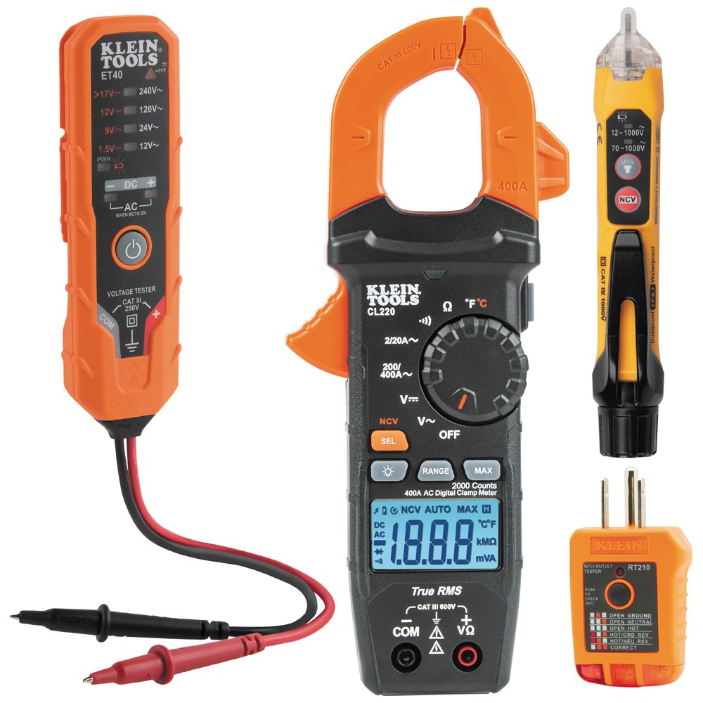 Klein CL220VP Premium Meter Electrical Test Kit