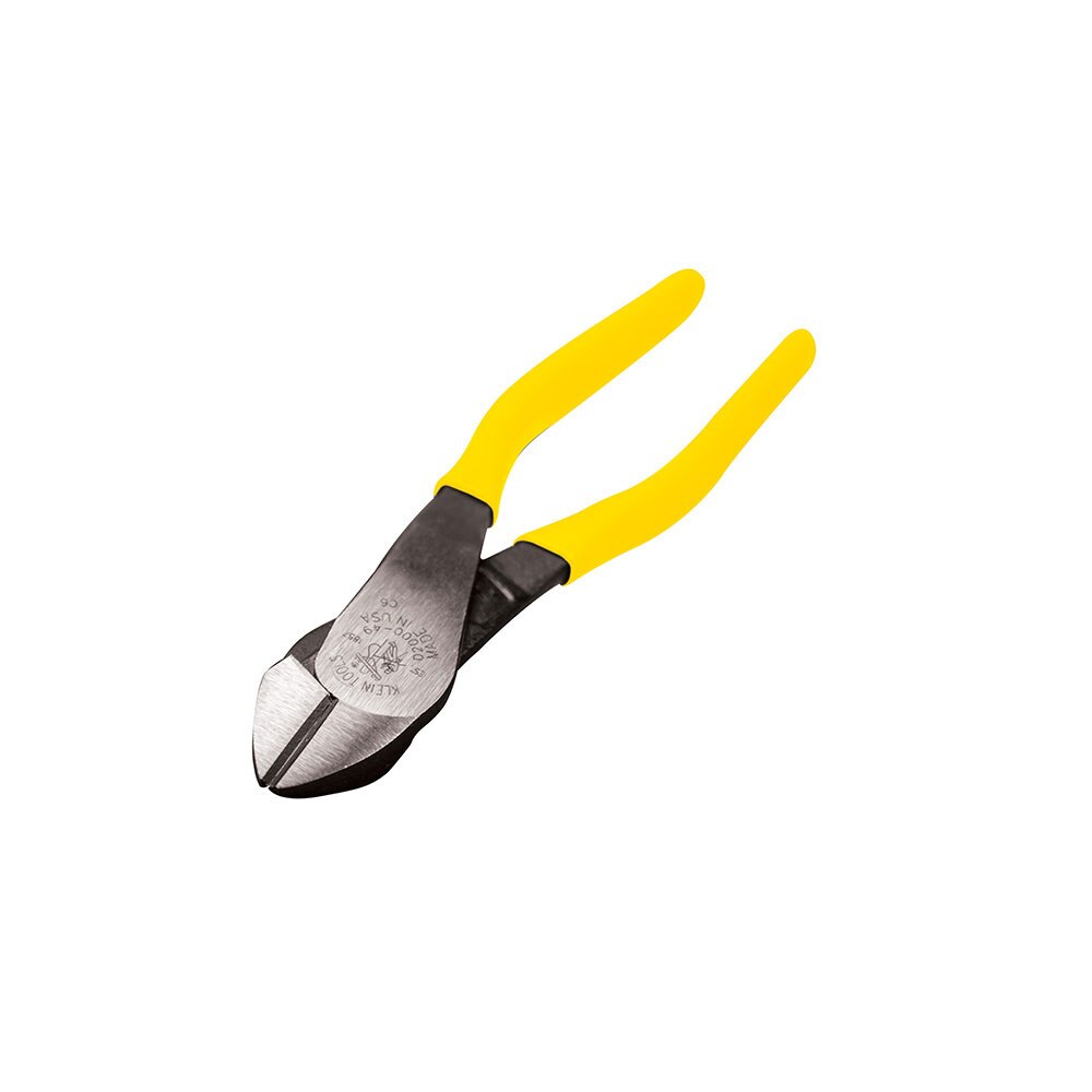 Klein Tools D2000-49 Pliers, Diagonal-Cutters, Angled Head, 9"