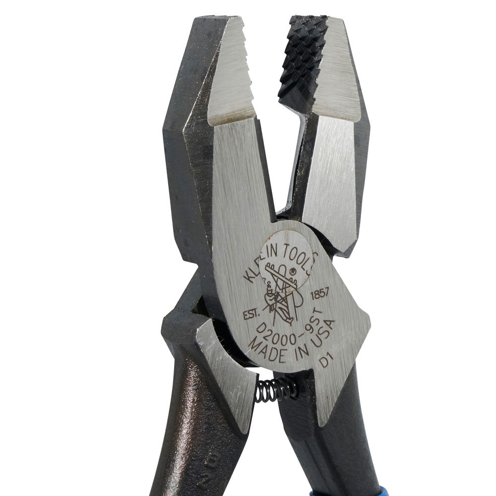 Klein Tools D2000-9ST Ironworker's Pliers, Heavy-Duty Cutting, 9"