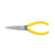 Klein Tools D203-7 Long Nose Side-Cutting Pliers, 7"