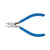 Klein Tools D230-4C Electronics Pliers - Nickel Ribbon Wire Cutting