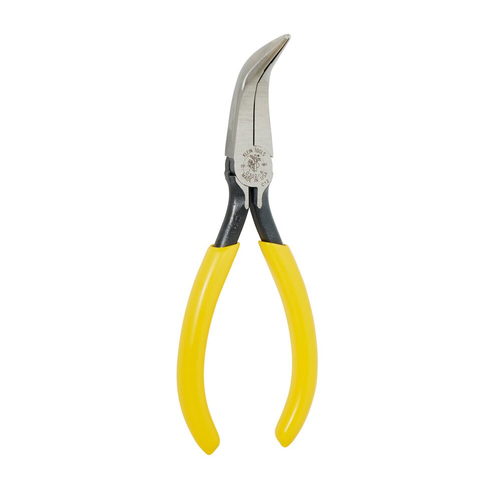 Klein D302-6 Curved Long-Nose Pliers