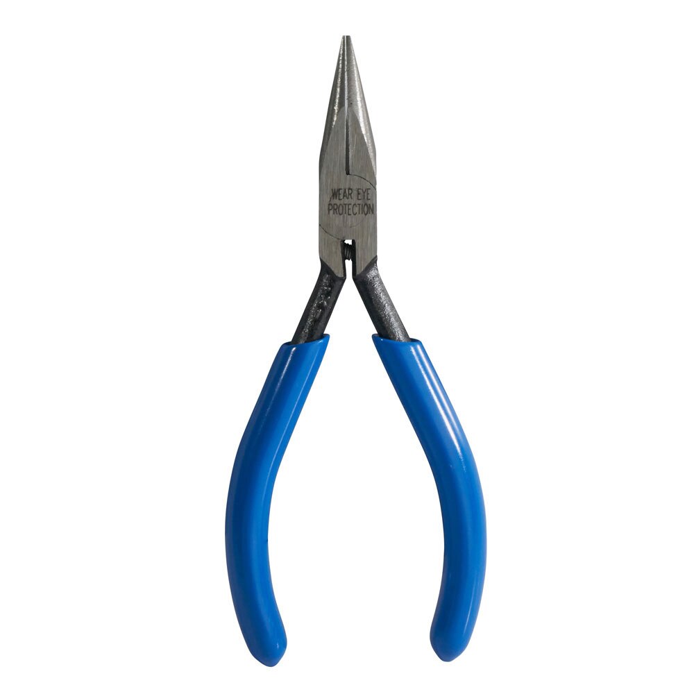 Klein Tools D322-41/2C Electronics Pliers, Slim Long-Nose, Spring-Loaded