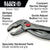 Klein D504-12B Quick-Adjust Klaw Pump Pliers, 12"
