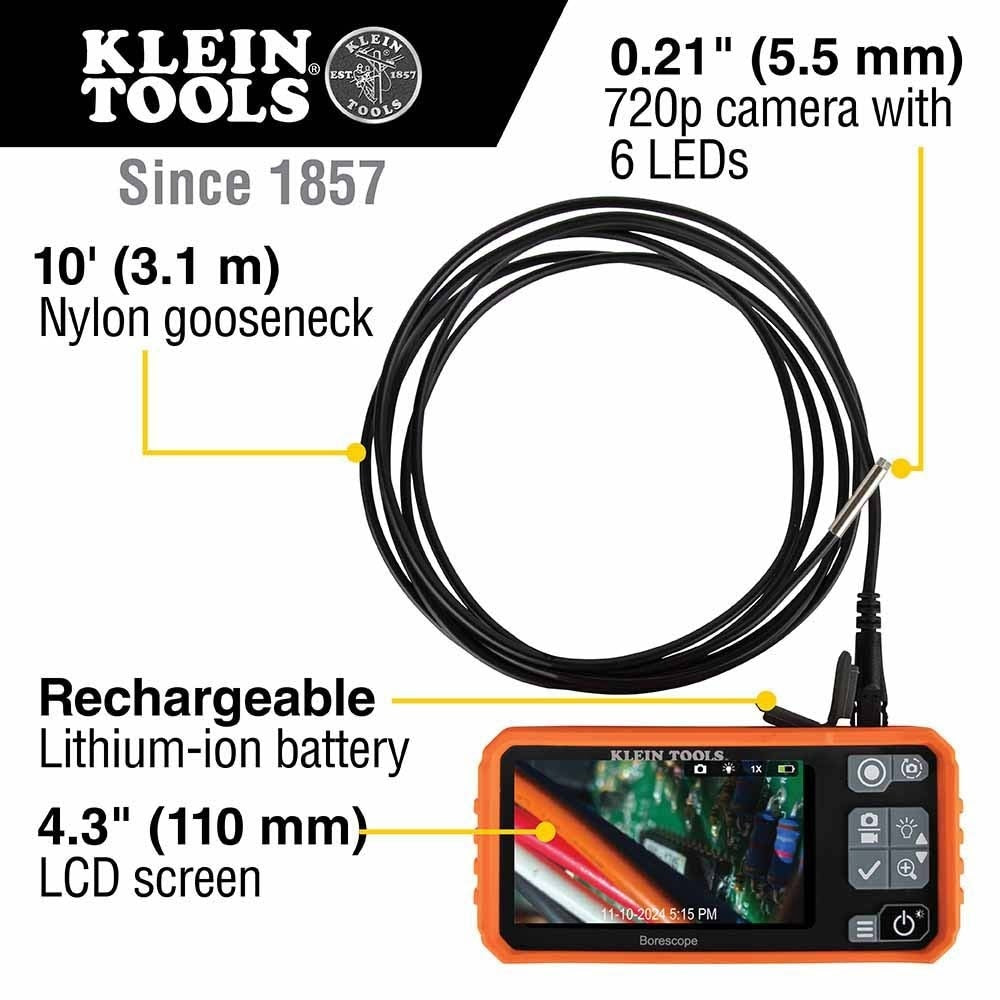 Klein ET17 Utility Borescope
