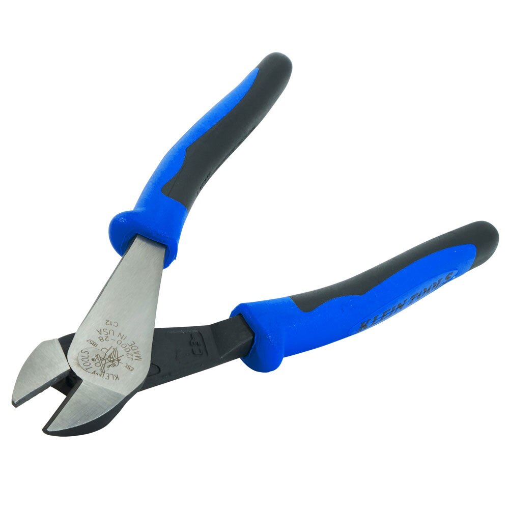 Klein Tools J2000-28 Pliers, Heavy-Duty Diagonal-Cutters, 8&quot;