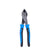 Klein Tools J2000-48 Pliers, Heavy-Duty Diagonal-Cutters Angled, 8"