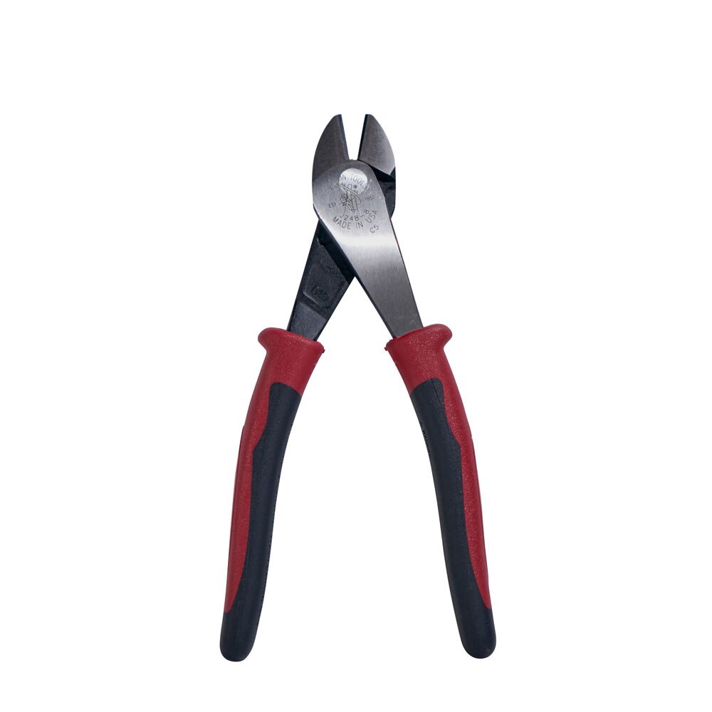 Klein Tools J203-8 Pliers, Long Nose Side-Cutters, 8"