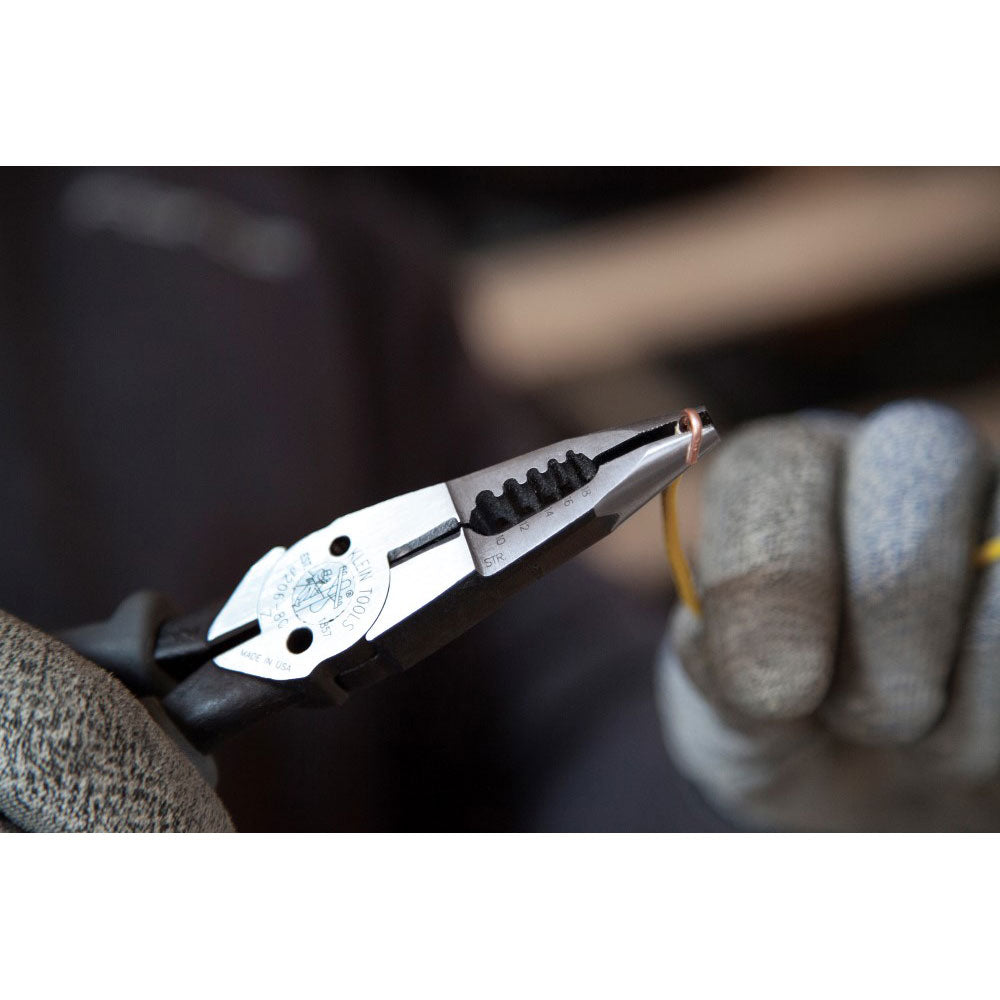 Klein Tools J206-8C All-Purpose Pliers, Spring Loaded