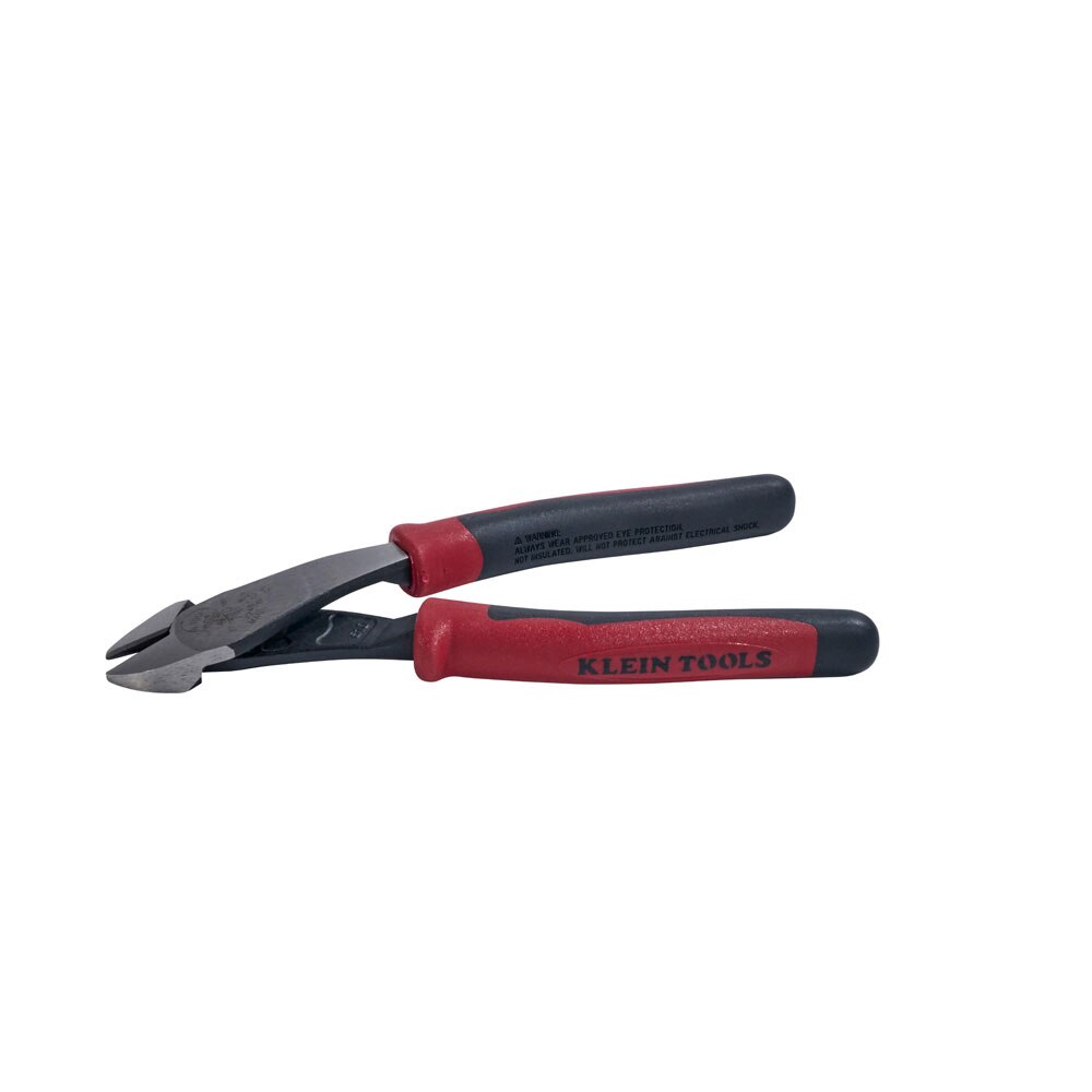 Klein Tools J248-8 Diagonal-Cutters, Angled Head, 8"