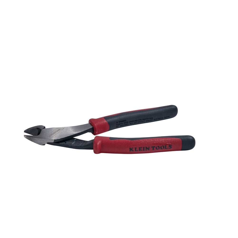 Klein Tools J248-8 Diagonal-Cutters, Angled Head, 8"