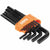 Klein LS12 L-Style Long Hex Key Set, SAE, 12-Piece
