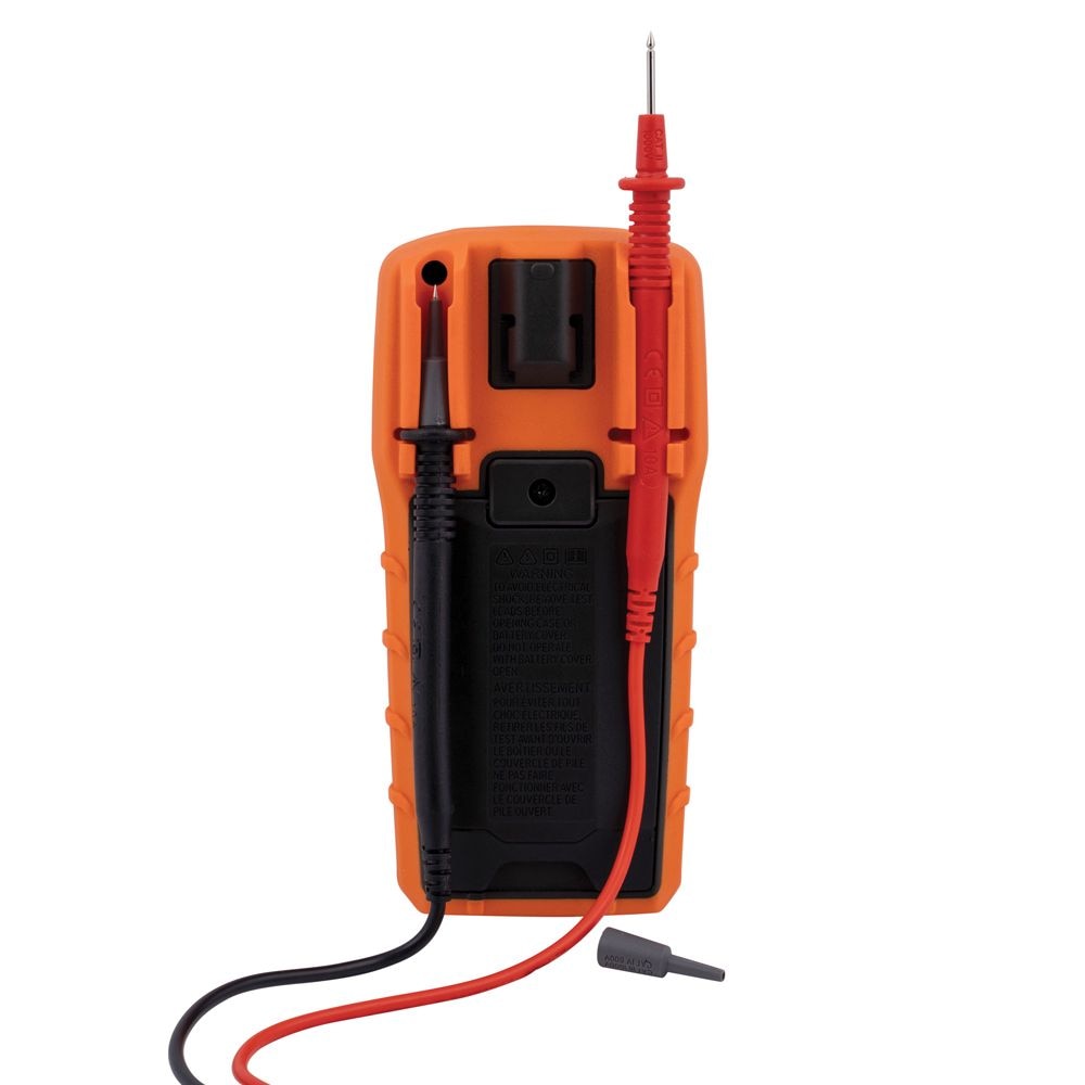 Klein MM420 Digital Multimeter, TRMS Auto-Ranging, 600V, Temp
