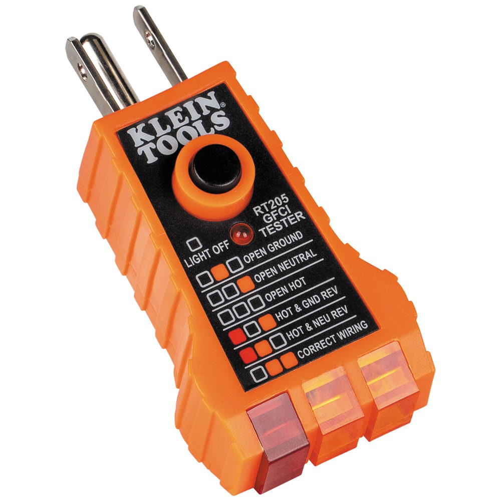 Klein NCVT1PKIT Non-Contact Voltage and GFCI Receptacle Test Kit