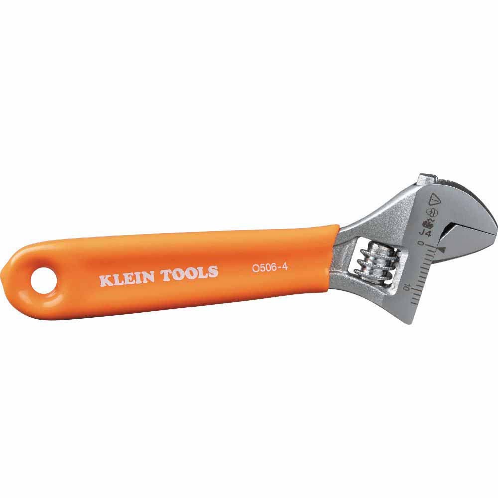Klein O5064 Extra-Capacity Adjustable Wrench, 4"