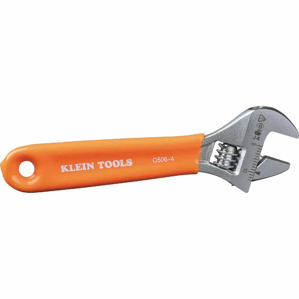 Klein O5064 Extra-Capacity Adjustable Wrench, 4"