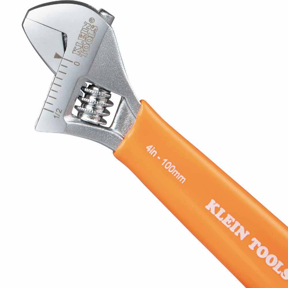 Klein O5064 Extra-Capacity Adjustable Wrench, 4"