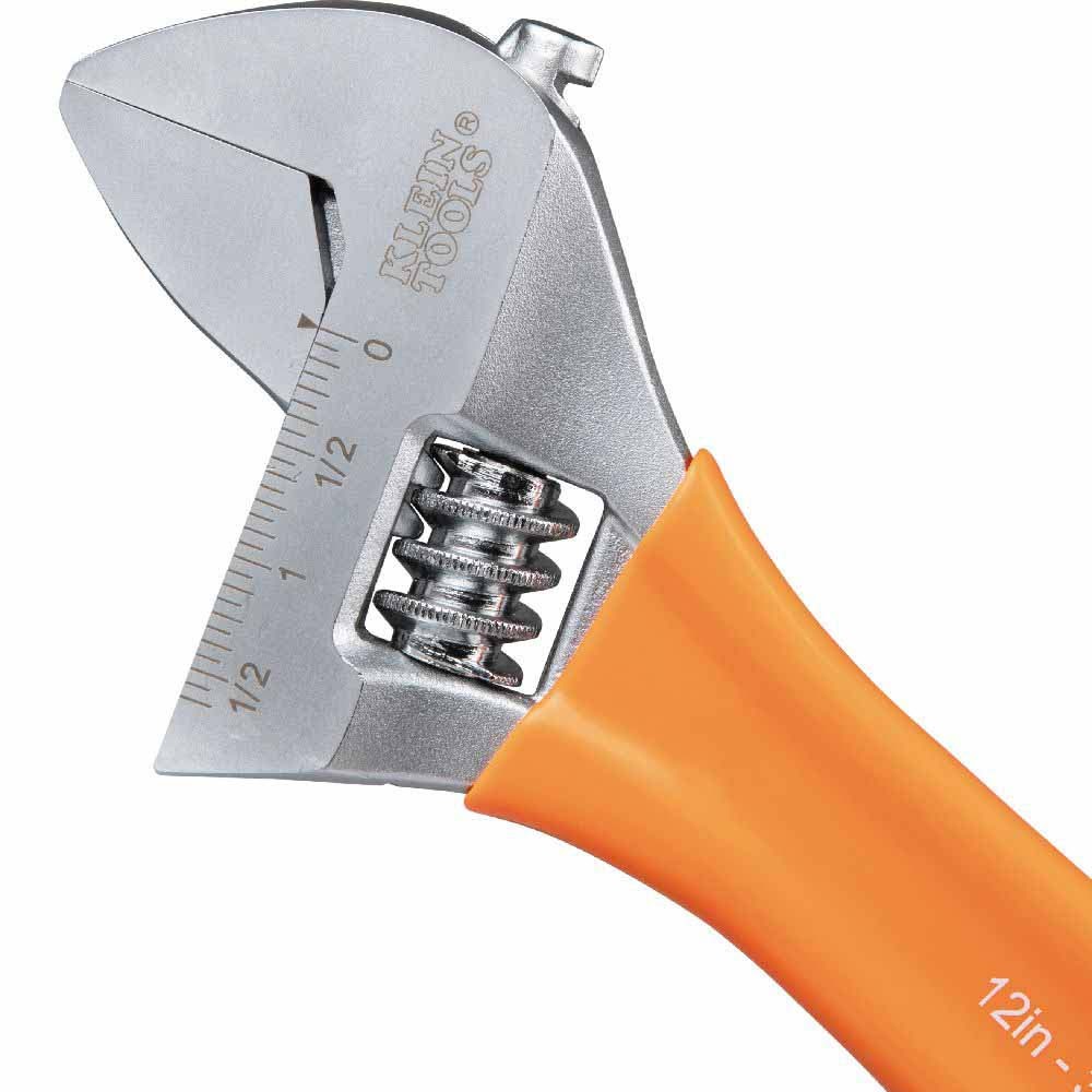 Klein O50712 Extra-Capacity Adjustable Wrench, 12"