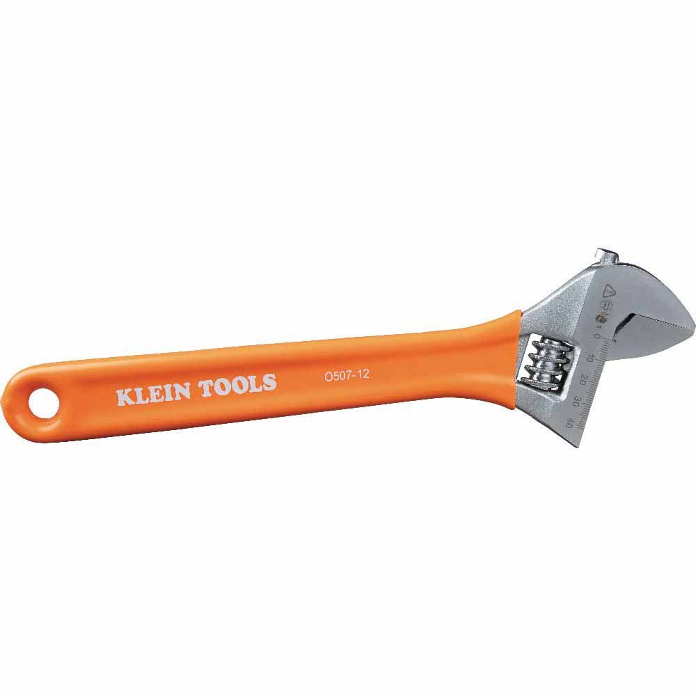 Klein O50712 Extra-Capacity Adjustable Wrench, 12"