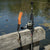 Klein OFK000ORT KTO Resurgence Fishing Knife, Drop Point Blade, Orange Handle