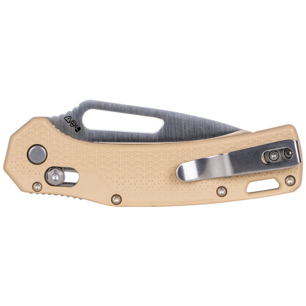 Klein OGK000TNT KTO Resurgence Knife, Drop Point Blade, Sand Handle