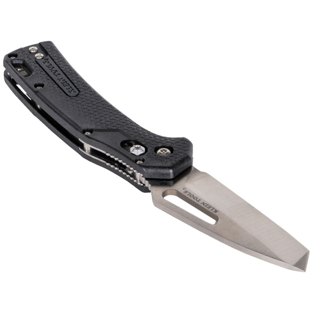 Klein OGK001BKT KTO Resurgence Knife, Tanto Blade, Black Handle