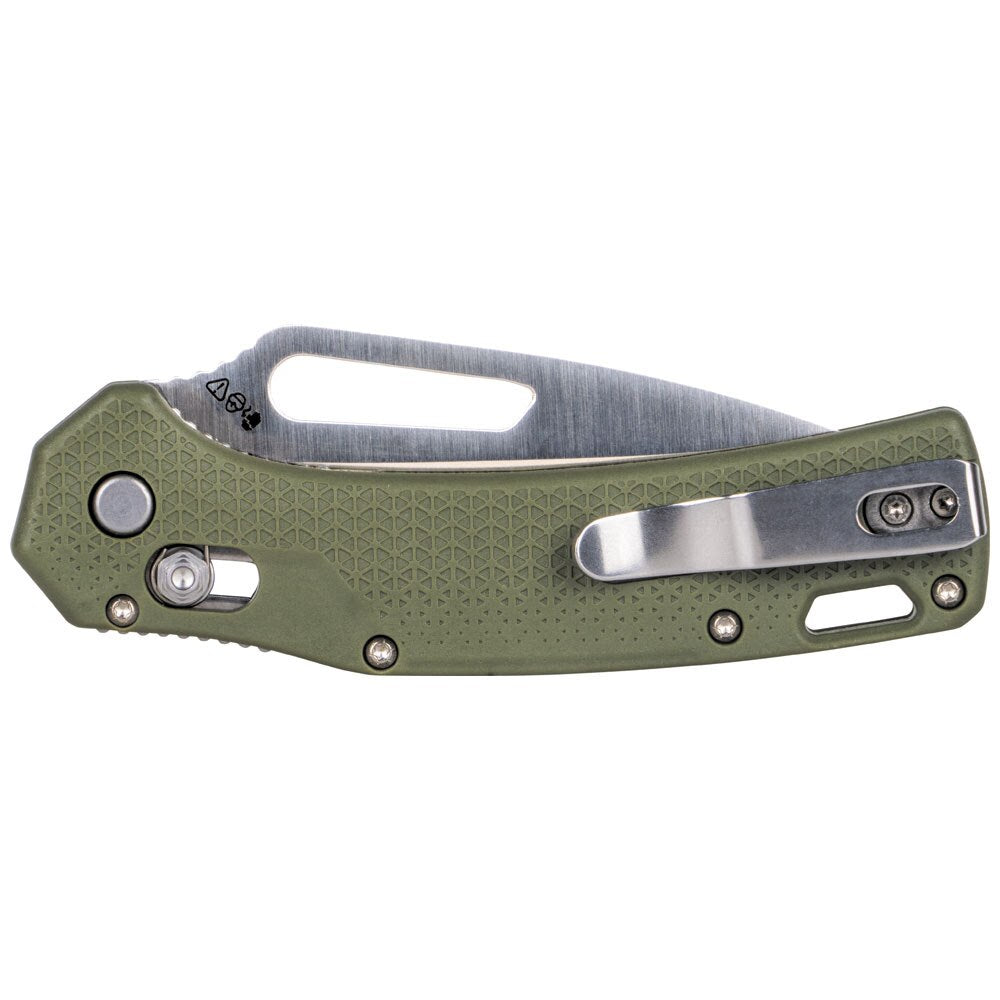 Klein OGK001GNT KTO Resurgence Knife, Tanto Blade, Moss Green Handle