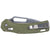 Klein OGK001GNT KTO Resurgence Knife, Tanto Blade, Moss Green Handle